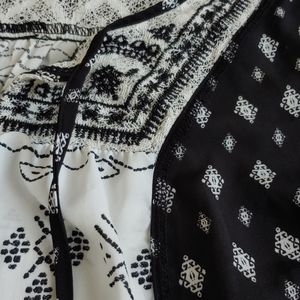 Multipattern tunic too